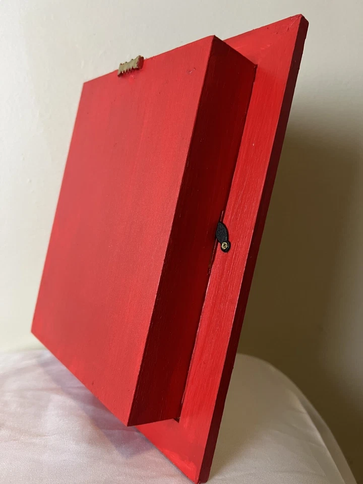 En caso de rotura de emergencia de vidrio, caja de sombras hágalo usted mismo, divertido regalo mordaza, divertido decoración de pared Foto 2 de 2