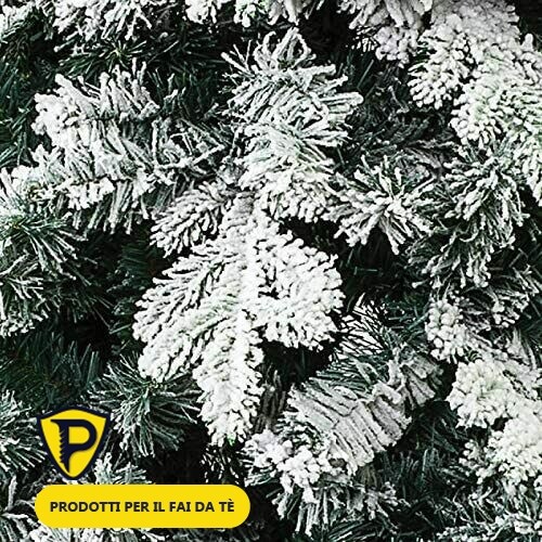 Árbol de Navidad Nieve Realista Alaska Súper Engruesa Tamaño De 180 210 240 CM - Imagen 4 de 8