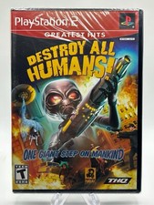 DESTROY ALL HUMANS GREATEST HITS - SONY PS2 - BRAND NEW SEALED