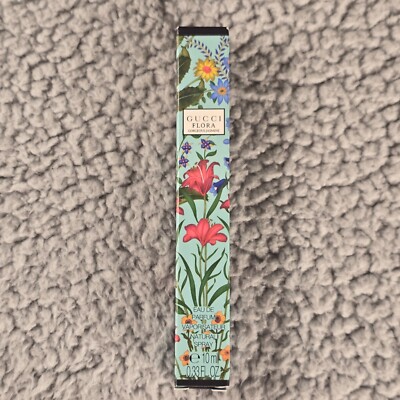 Gucci Flora Gorgeous Jasmine EDP Eau De Parfum 0.33 Oz Perfume Pen Travel Size