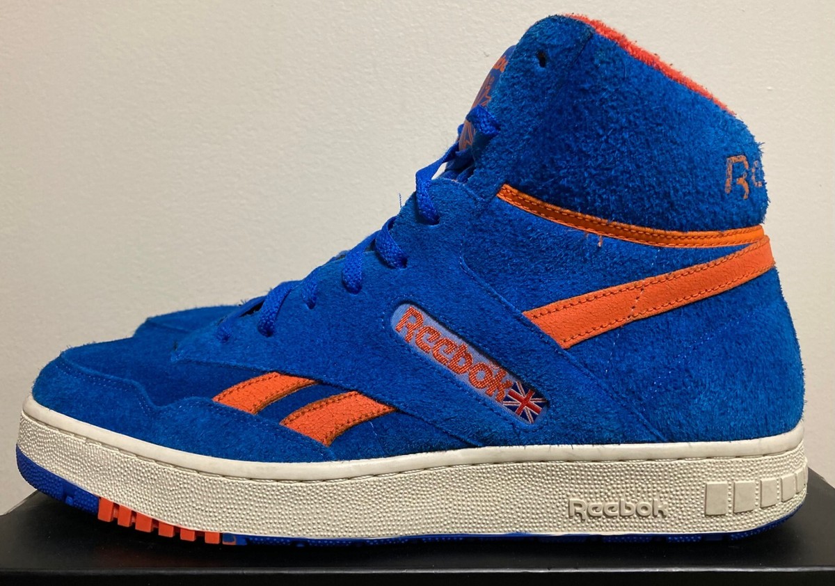 vintage Reebok BB4600 High Top New York Knicks blue/orange suede