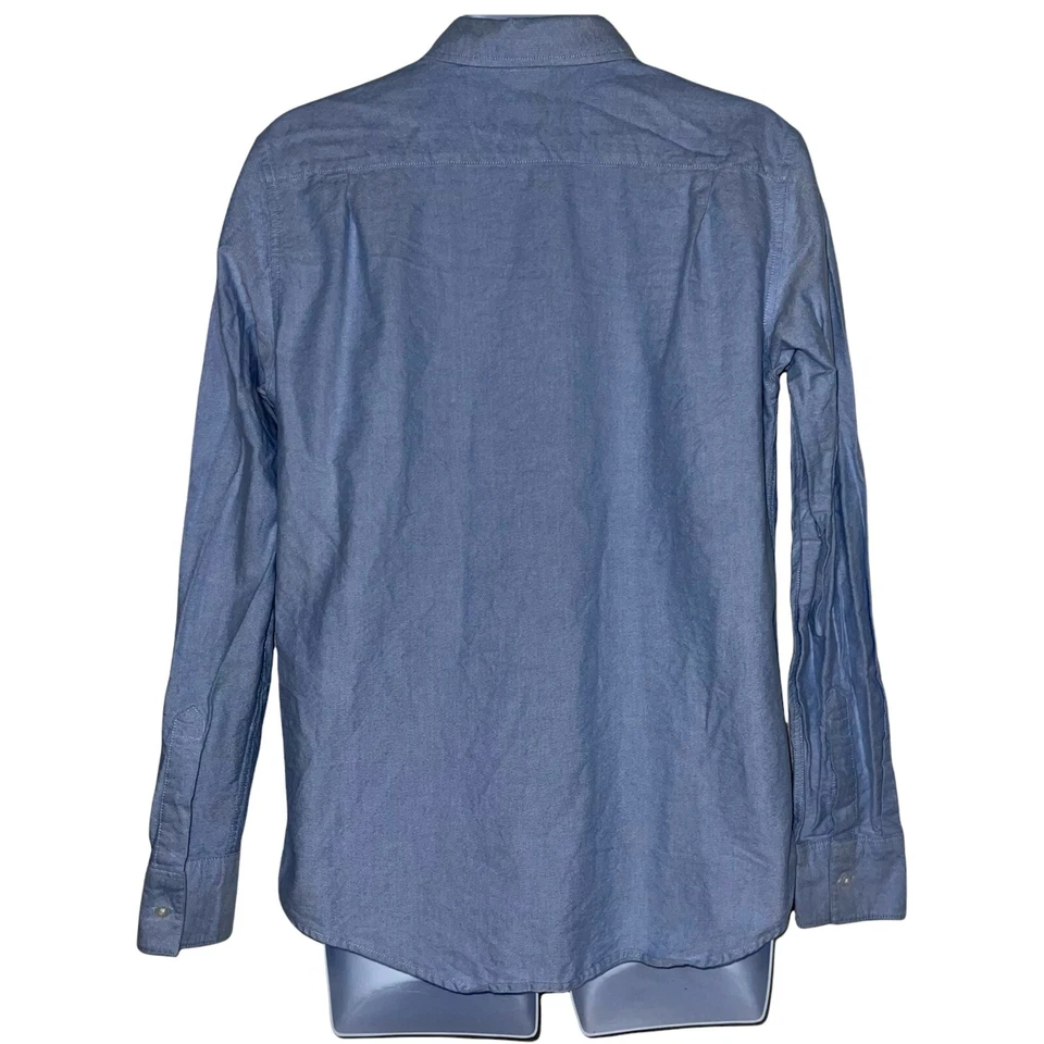 Camisa de vestir Oxford azul de Mickey Mouse de Walt Disney Store mediana para hombre Foto 4 de 4