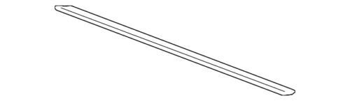 Cuchilla de goma (350MM) para Honda (N/P 76622-T5A-003)