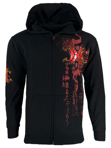 Xtreme Couture by Affliction Męska bluza z kapturem Pyrasus Heavyweight Biker S-3XL - Zdjęcie 2 z 11