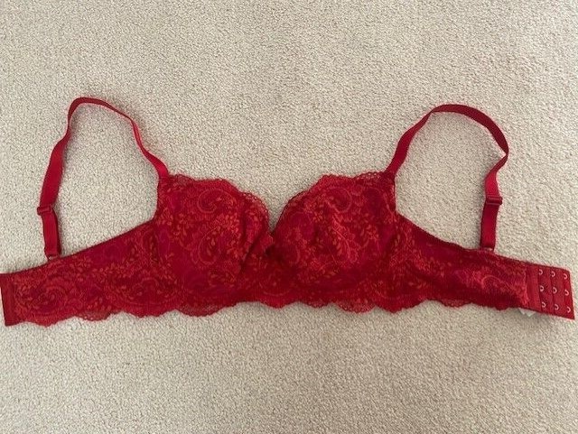 Bradelis New York Step 1 Cynthia Bra in Red 70E/32E (New) | eBay