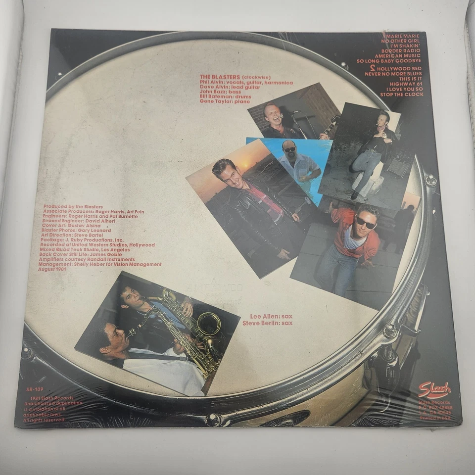 The Blasters - S/T - Vinyl Lp - 1981 - Sealed - SR-109 - Slash Records - Imagem 4 de 4