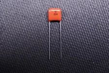 Lot of 5 ECQ-V1H224JZ Matsushita Poly Film Capacitor 0.82uF 5% 50V Radial NOS