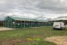 Photo 12x8 Temporary stabling at Eland Lodge Horse Trials Draycott in the  c2017