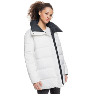 Roxy Like Magic Wende Winter Jacke/Mantel - Snow White