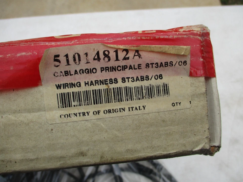 NUEVO DE LOTE ORIGINAL DUCATI 2006 2007 SportTouring ABS ST3S ARNÉS DE CABLEADO 51014812A Foto 2 de 2