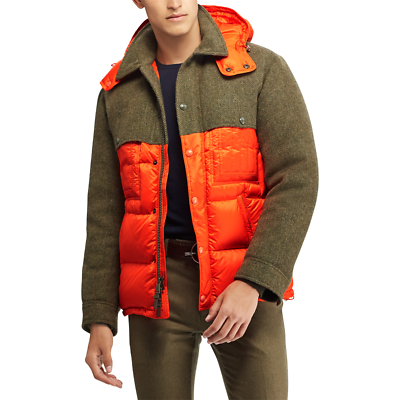 $2,495 Ralph Lauren Purple Label RLX Down Wool Puffer Jacket