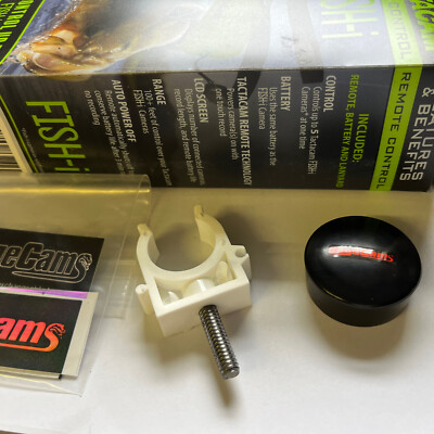Tactacam Remote Control Fish I+ lens Cap Protector+1/4 -20 Pinch Clamp Mount