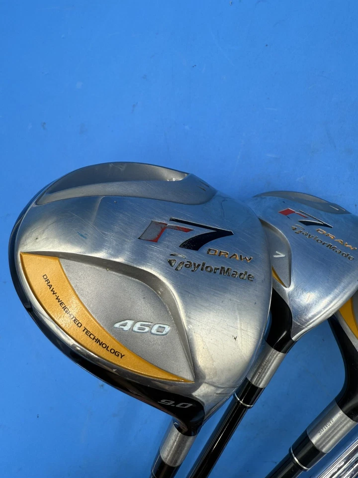 Juego de dibujo TaylorMade R7, hierros 6-PW, driver, 5+7 maderas, acero rígido flexible y gráfico Foto 4 de 4