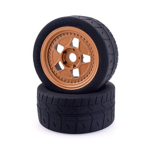 2 PIEZAS/4 PIEZAS neumáticos de radiocontrol 109 mm rueda hexagonal 17 mm para coche de carreras ARRMA ZD Racing EX07 1/7 - Imagen 10 de 14
