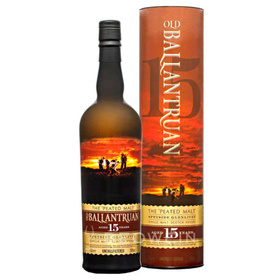 Old Ballantruan 15 Jahre 0,7 l Peated Malt, Speyside Single Malt Scotch Whisky