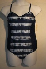 NEW Womens One Piece Swimsuit Plus Size 2X Blue Ladies Bathing Suit Pool Beach