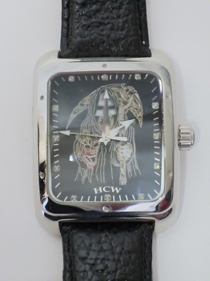 HCW Hard Core Watch STEVE SOFFA Model #500 ''The Reaper Is In'' Leather Band
