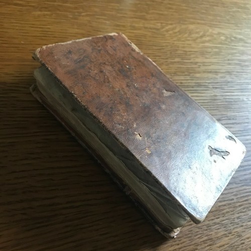 Vintage lateinisches Leder gebundenes Buch - EPITOM HISTORIAE SACRE von L'Homond 1817 - - Bild 8 von 12