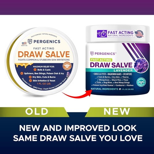 Pergenics Draw Salve Ointment for Ingrown Hair, Boil & Cyst, Splinter Remover - Picture 7 of 23