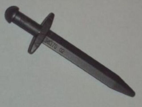LEGO - Minifig, épée d'arme, pointu de gros mots - perle gris foncé - Photo 1/1
