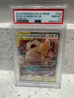 Eevee & Snorlax GX Team Up PSA 10 120/181 2019 Pokemon Sun & Moon Team Up