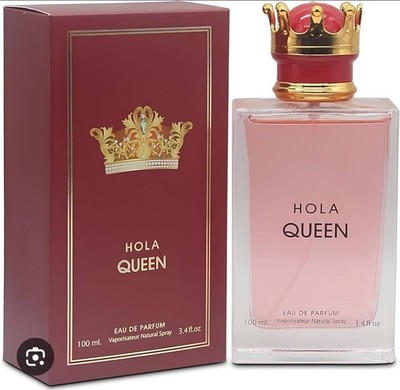 Hola Queen Eau de Parfum Spray Regular Size 100ml (3.4 fl oz) Fragrance