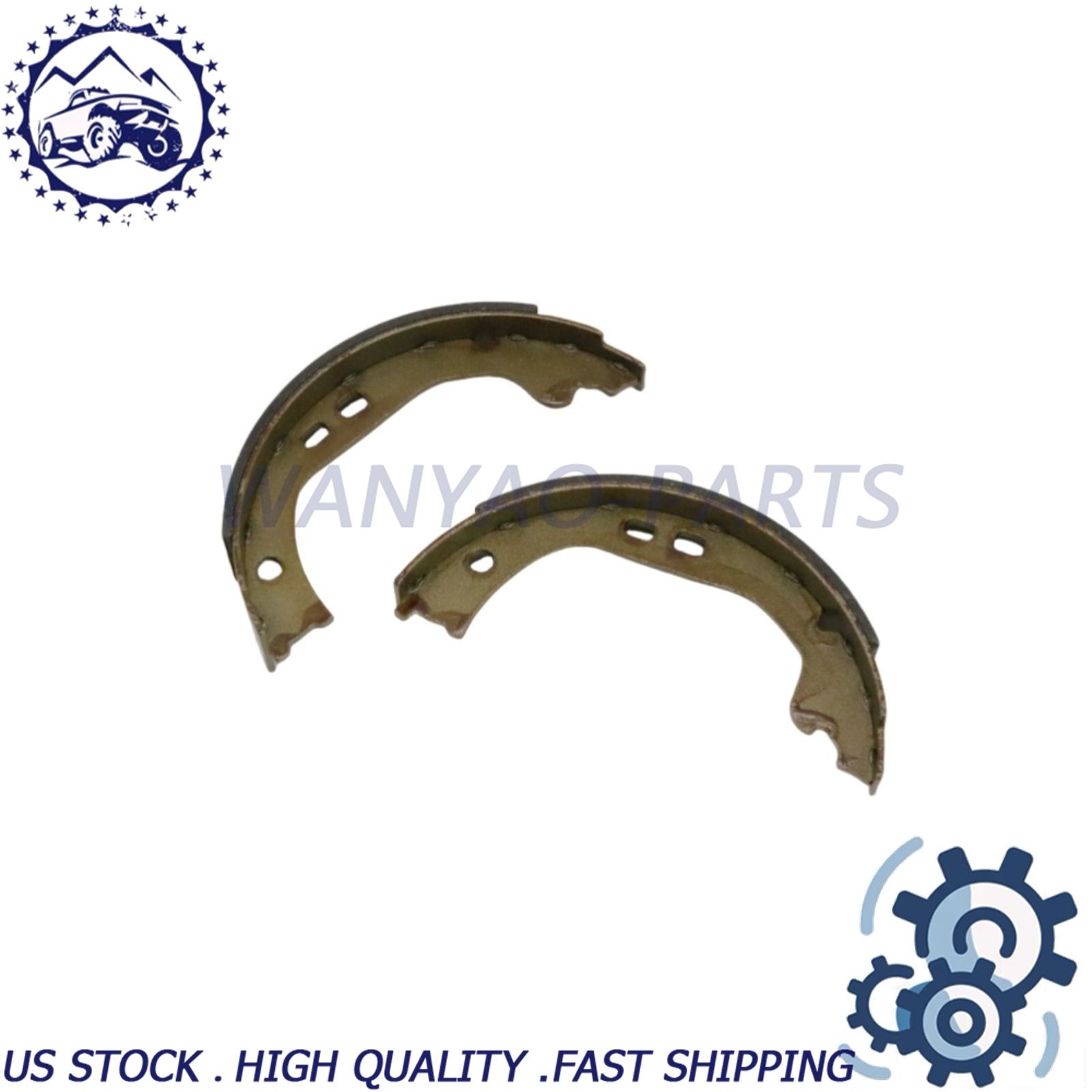 Fits Maserati Ghibli Quattroporte emergency parking hand brake shoes & hardware