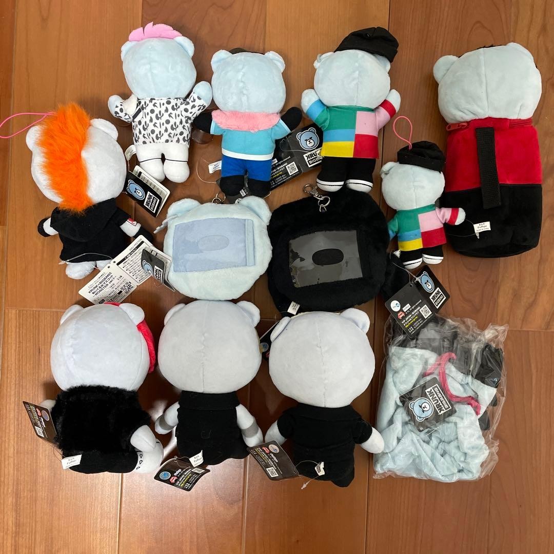 BIGBANG Plushies Set 12 Item Collection with Suction Plushies