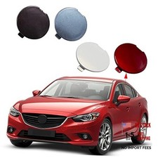 Front Bumper Tow Hook Cover Towing Eye Cap Fit for Mazda Blue left driver side