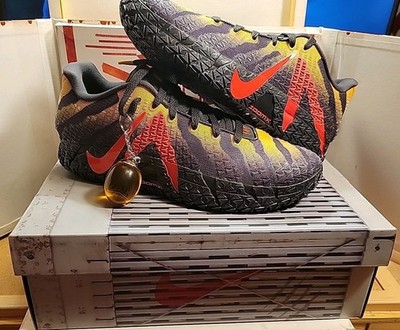 Size 11 Nike JA 3 Mens Black Yellow Red Jurassic Park Raptor Zoom IU7240 001 
