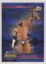 2019 Topps WWE Road to Wrestlemania Blue 29/99 Cedric Alexander #54 0e3