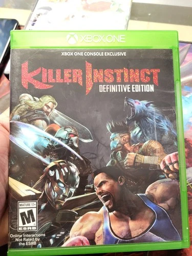 Killer Instinct: Definitive Edition (Microsoft Xbox One, 2016) / CIB / TESTED