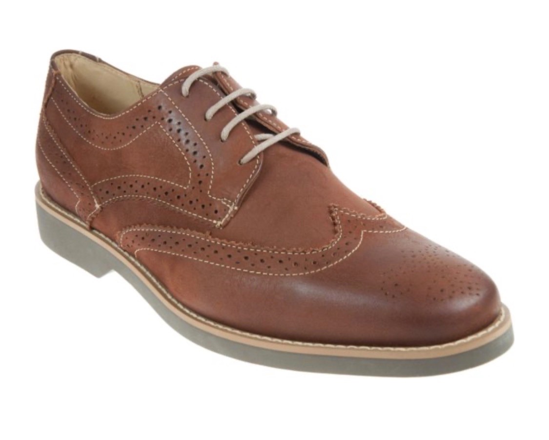 ANATOMIC & CO HOMBRE TUCANO VINTAGE CUERO MARRÓN ÓXIDO BROGUES UK 7, 11 NUEVO EN CAJA