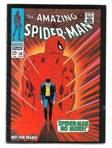 The Amazing Spider-man #50 Promo Mini-Comic Reprint FN (2004) Marvel Comics