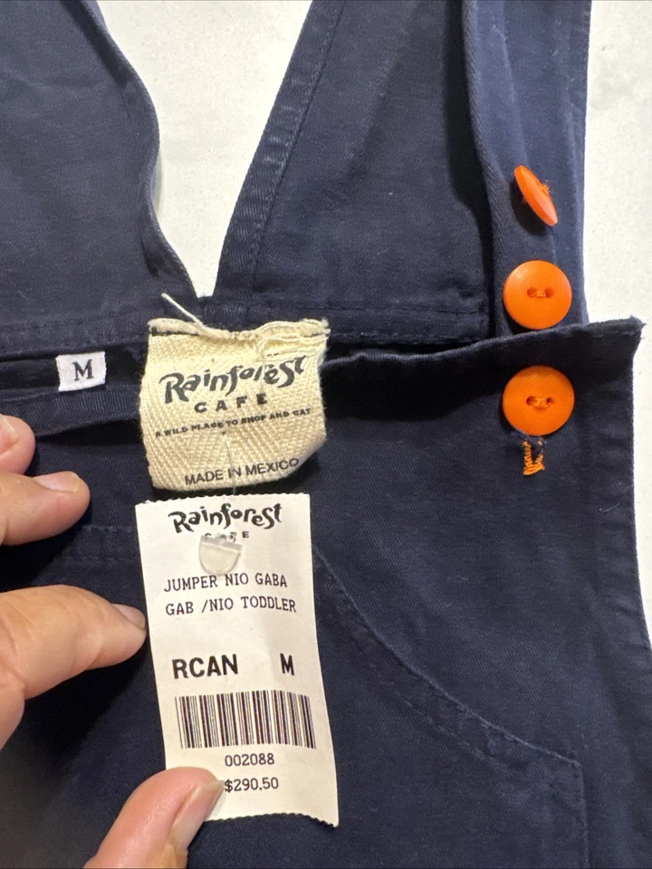 New Toddler Rainforest Cafe Jumper.  Size M. Original Price $290.50. Foto 3 de 4