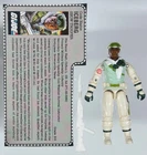Vintage Gi Joe - Original - v1 - ICEBERG - Hasbro 1986 - Filecard - Like MINT