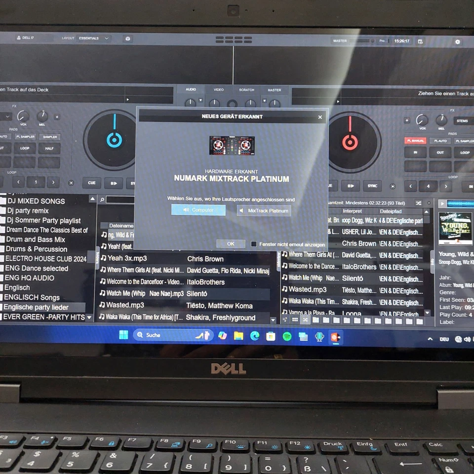 Numark Mixtrack Platinum 24 bit controller DJ 4 deck USB Serato VirtualDJ ecc  - Immagine 4 di 4