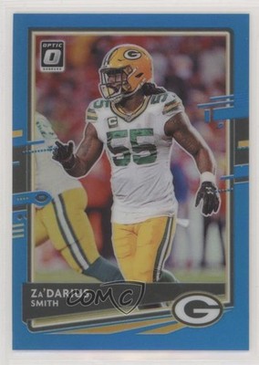 2020 Panini Donruss Optic Aqua Prizm 40/299 Za'Darius Smith #41 pe8
