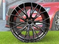 4X R20 5x112 Haxer HX042 Schwarz +Getönte Front 8.5J ET40 Alufelgen