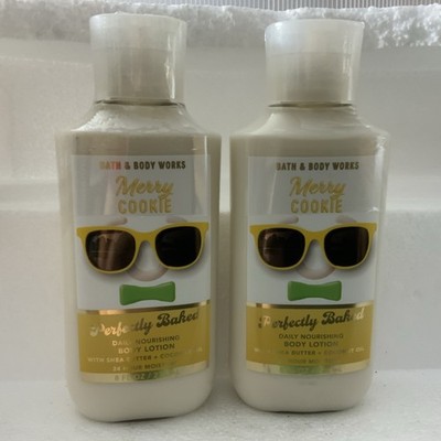 2 New MERRY COOKIE BATH & BODY WORKS BODY LOTION CREAM
