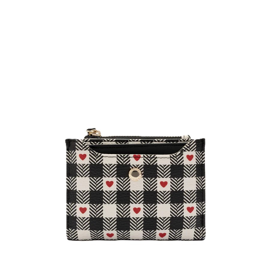 FIORELLI Aubrey Small Purse - Check Heart RRP £29