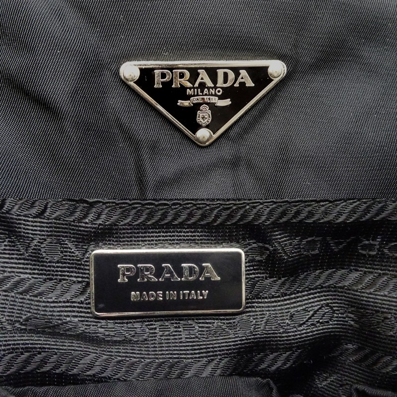 PRADA backpack BZ2811 backpack daypack nylon NERO black ladies DH91424 from japa thumbnail 7