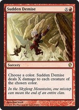 Sudden Demise - Near Mint MTG Commander 2013 Edition