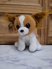 Ty Barks The Papillon Dog Beanie Babies - Kids Soft Plush Toy 2019 Collection 