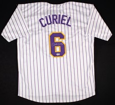 Derek Curiel Signed LSU Tigers 2025 National Champs Jersey (Beckett) #4 Prospect