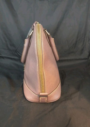 Dooney & Bourke Pebble Grain Leather Bitsy Bag Gray - Picture 3 of 12