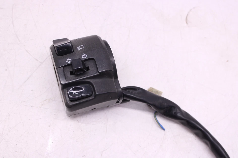02-03 YAMAHA YZF R1 OEM LEFT CLIP ON HANDLE HORN SIGNALS SWITCH SWITCHES - Image 3 of 4