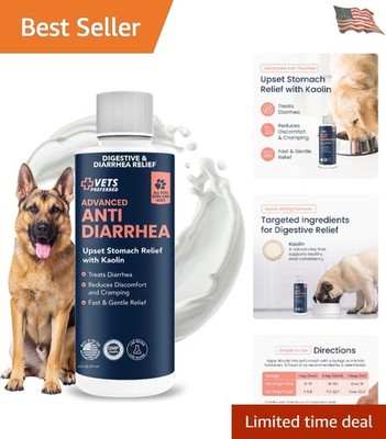 Digestive Health Solution for Dogs   8 fl oz Kaolin Diarrhea Relief Liquid