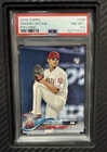 2018 Topps Shohei Ohtani #700 "Pitching" Rookie Card PSA 8.5 NM-MINT+