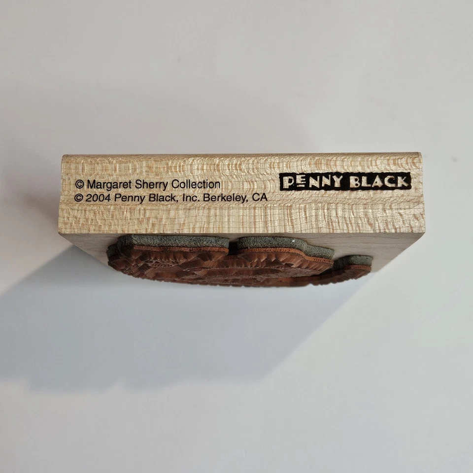 СКУЧАЮ ПО ТЕБЕ! Черный резиновый штамп пенни 2894J юмористический еж для гольфа спортивные развлечения o-333 - Изображение 2 из 4